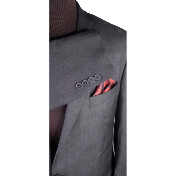 Collection By Michael Strahan Sport Coat Jacket Blazer WOOL Plaid 44L Canada EUC - Picture 6 of 14